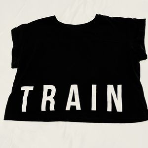 UNIQUELY LORNA JANE - TRAIN/INSANE Crop Top